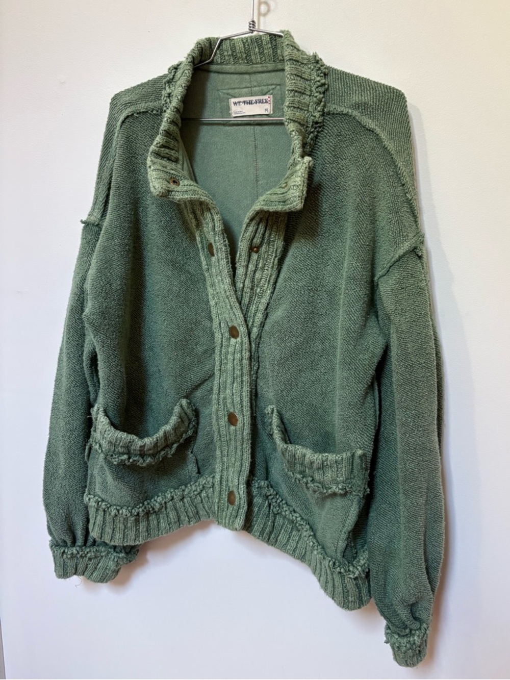 NWOT Free People We The Free Cute In This Cardi Size Medium - Picture 4 of 16